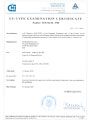 EU Type Examination Certificate - Water meters SJ PLUS, SJ PLUS PLI, SJ EVO